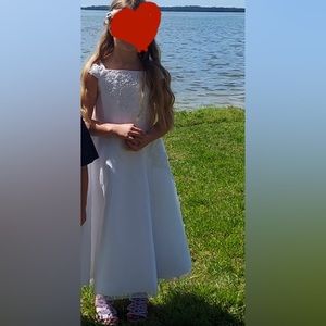 Flower girls dress size 7 kids
